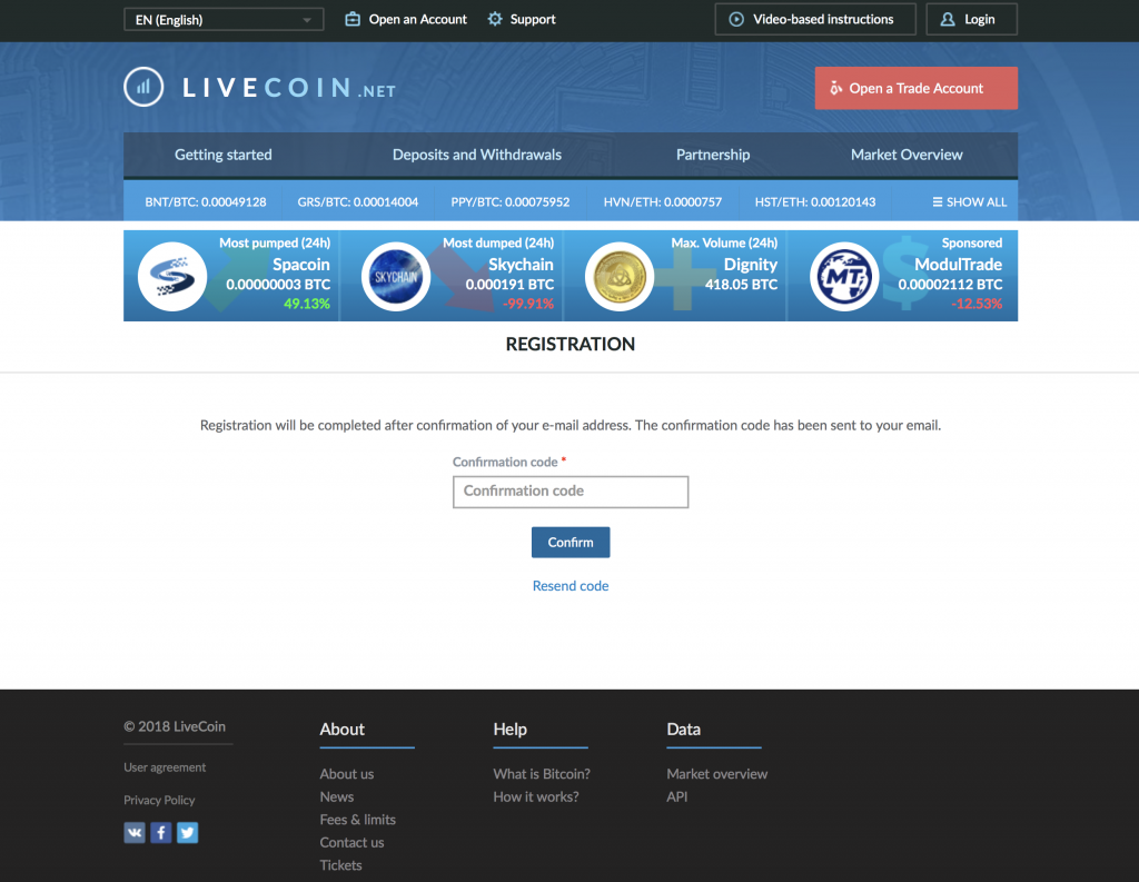 ノアコインがロシア仮想通貨取引所『Livecoin』に上場 | NOAH COIN（ノアコイン）